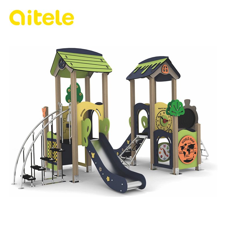 Indoor&Outdoor Playground Equipment Qitele